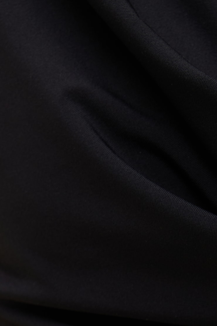 Sculpt Sheer Maxi Dress Jet Black large