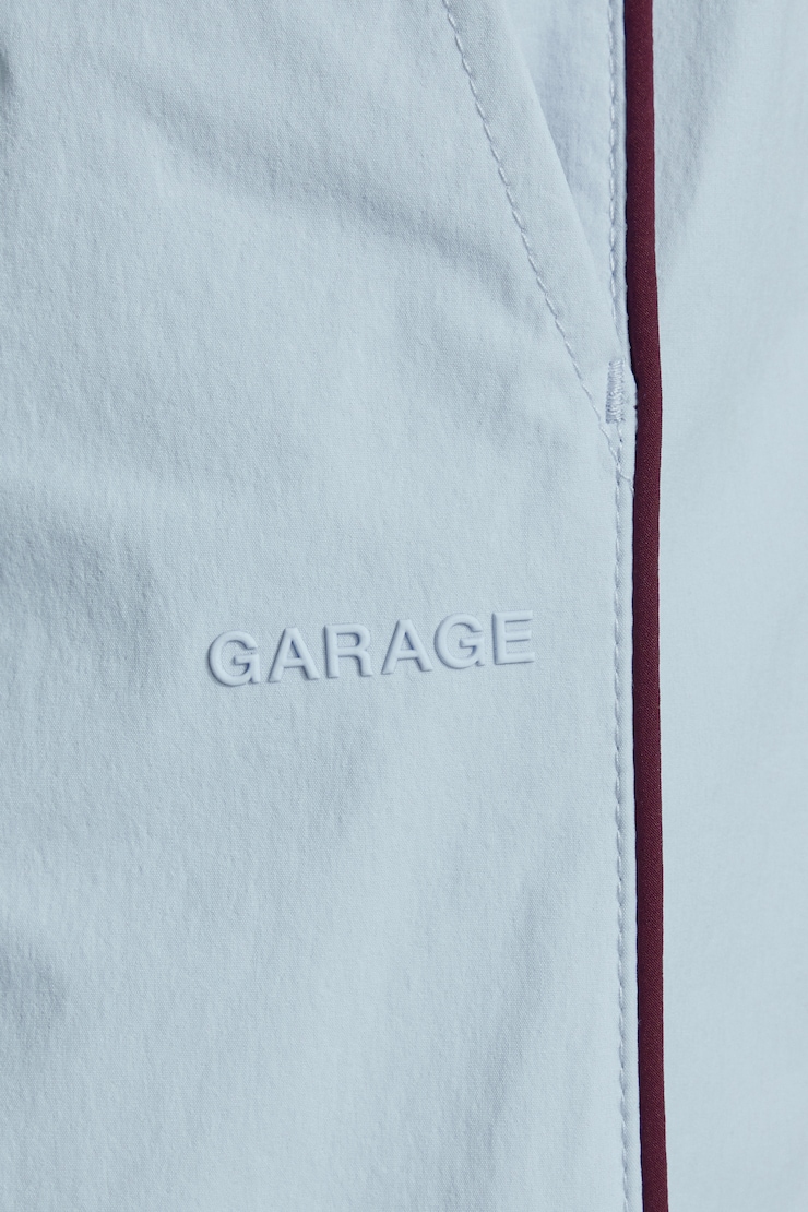 Nylon Straight Leg Pants