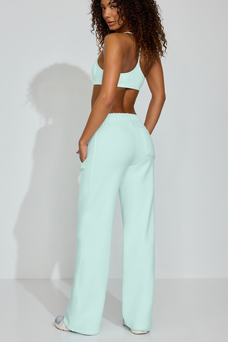 UltraFleece Straight Leg Sweatpants, Mint Julep Blue, large