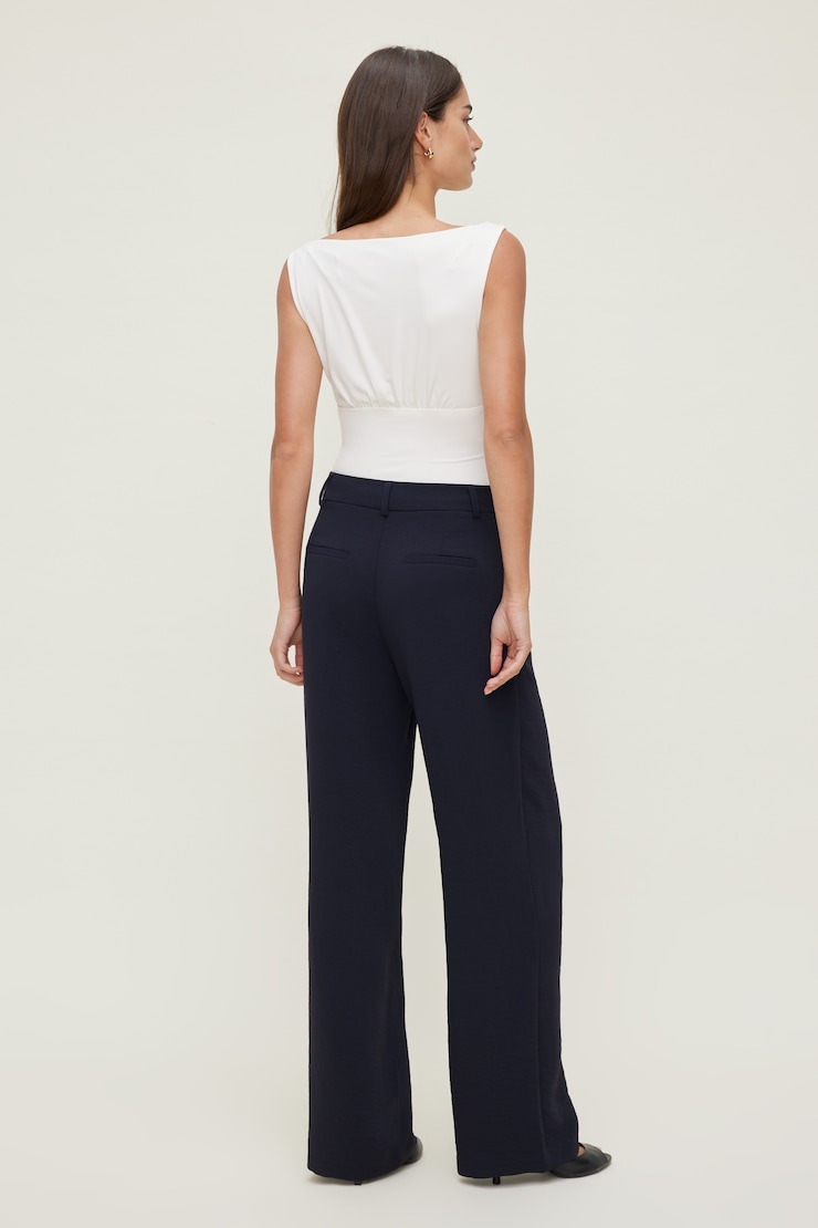 Alex Airflow Wide Leg Pants Deep Well Navy large
