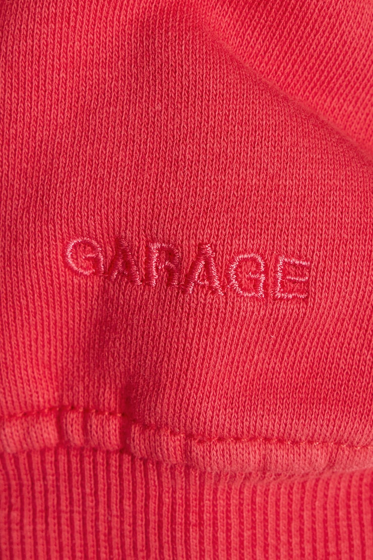 UltraFleece Hoodie, Washed Tomato Puree Red, large