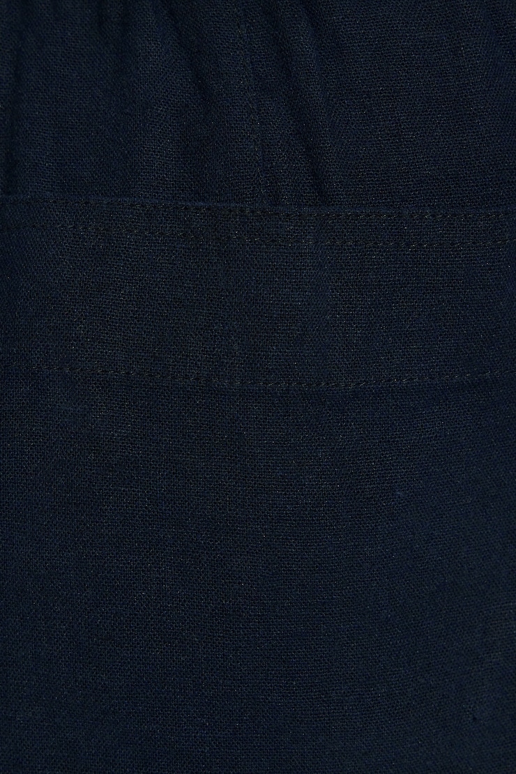 Baggy Linen Trousers, Mariana Blue, large