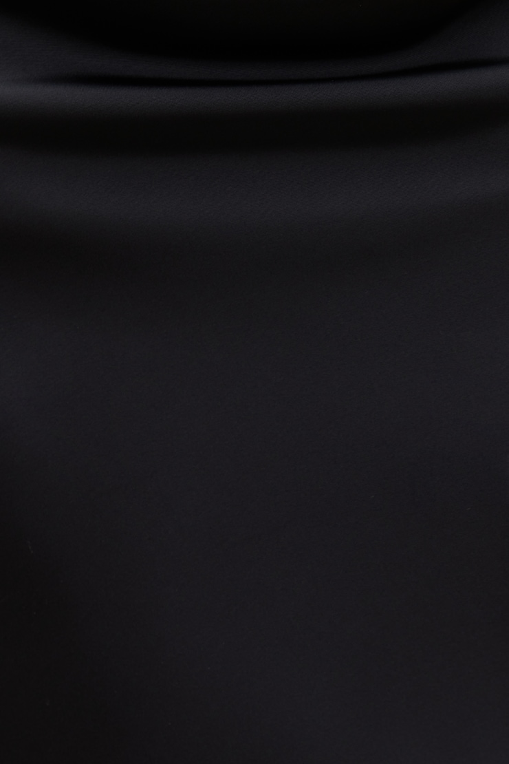 Camila Halter Cowl Neck Satin Blouse