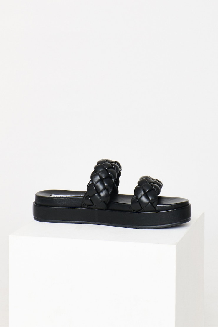 STEVE MADDEN Paty Sandal , Jet Black, large