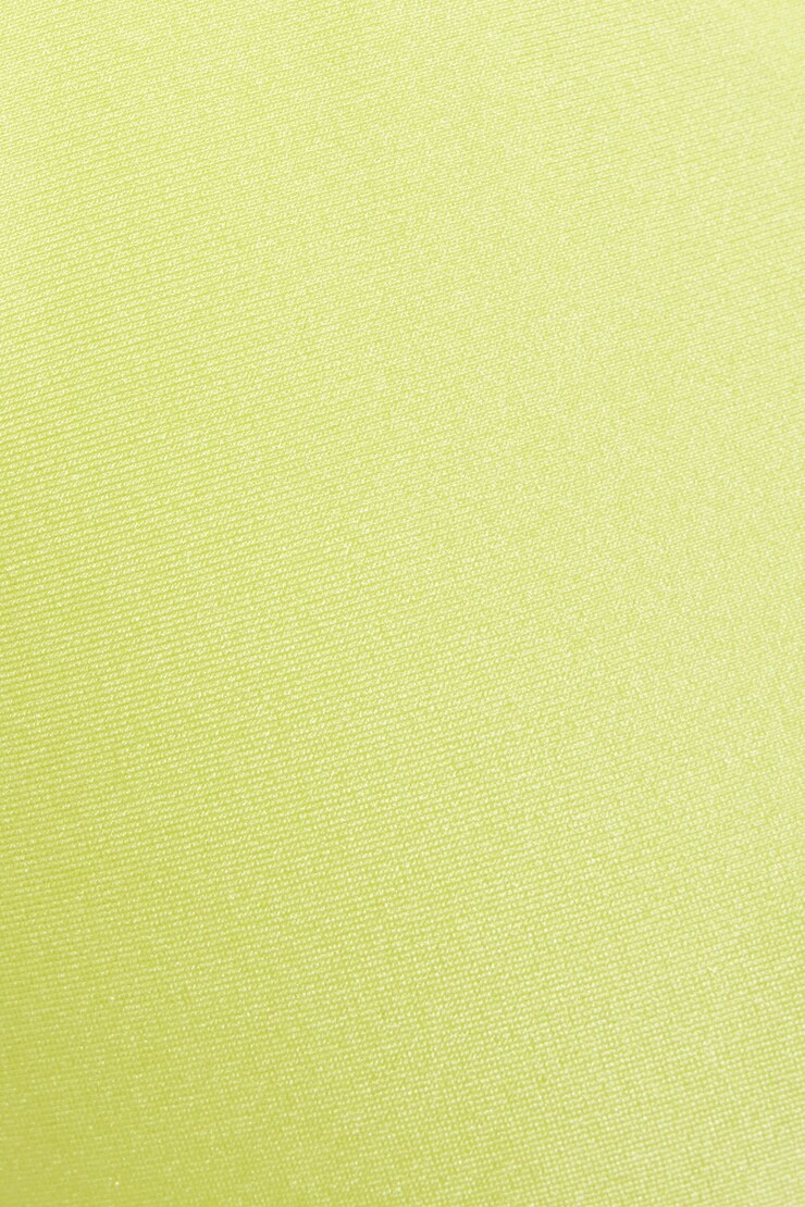 Haut de bikini triangle à détails, Limonade verte luisante, large
