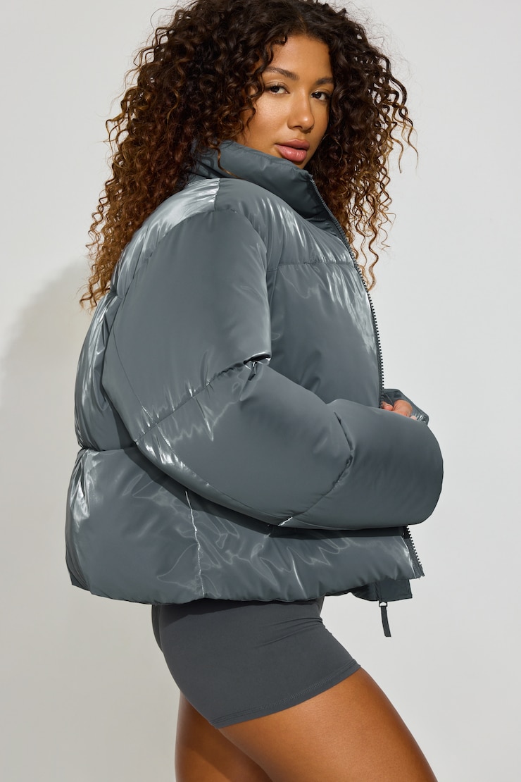 Shiny Puffer Jacket