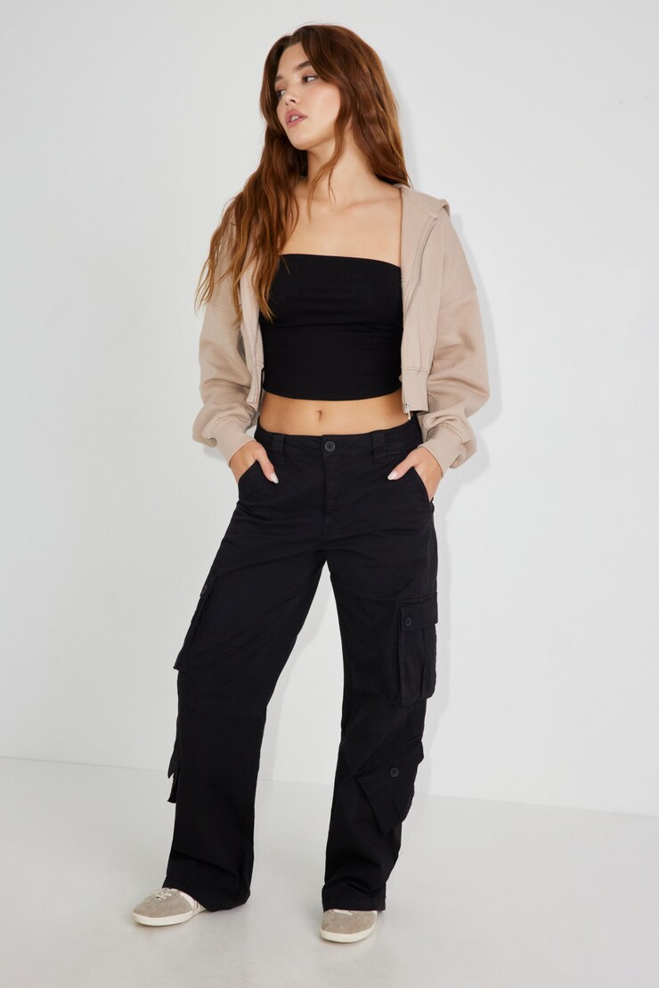 Marley Cargo Pant, Jet Black, large