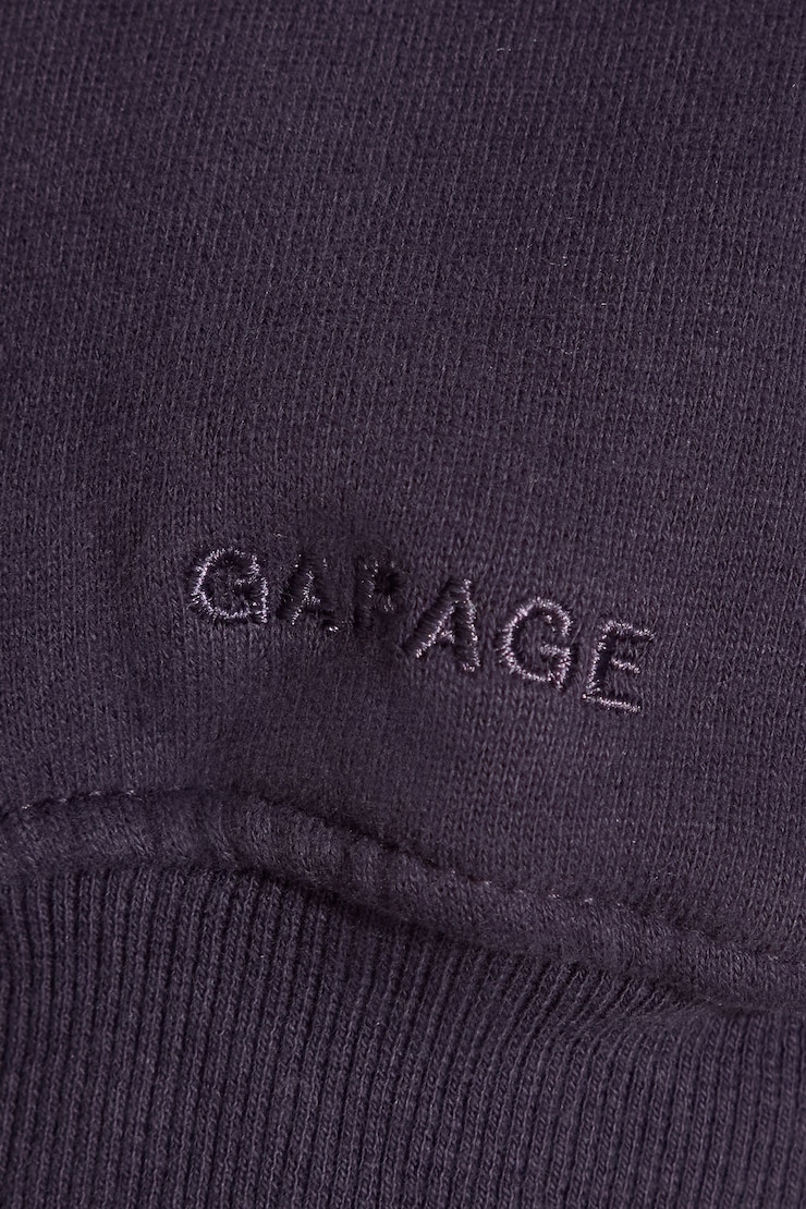 UltraFleece Hoodie, Perky Plum Purple with Chenille "Garage" Logo, large