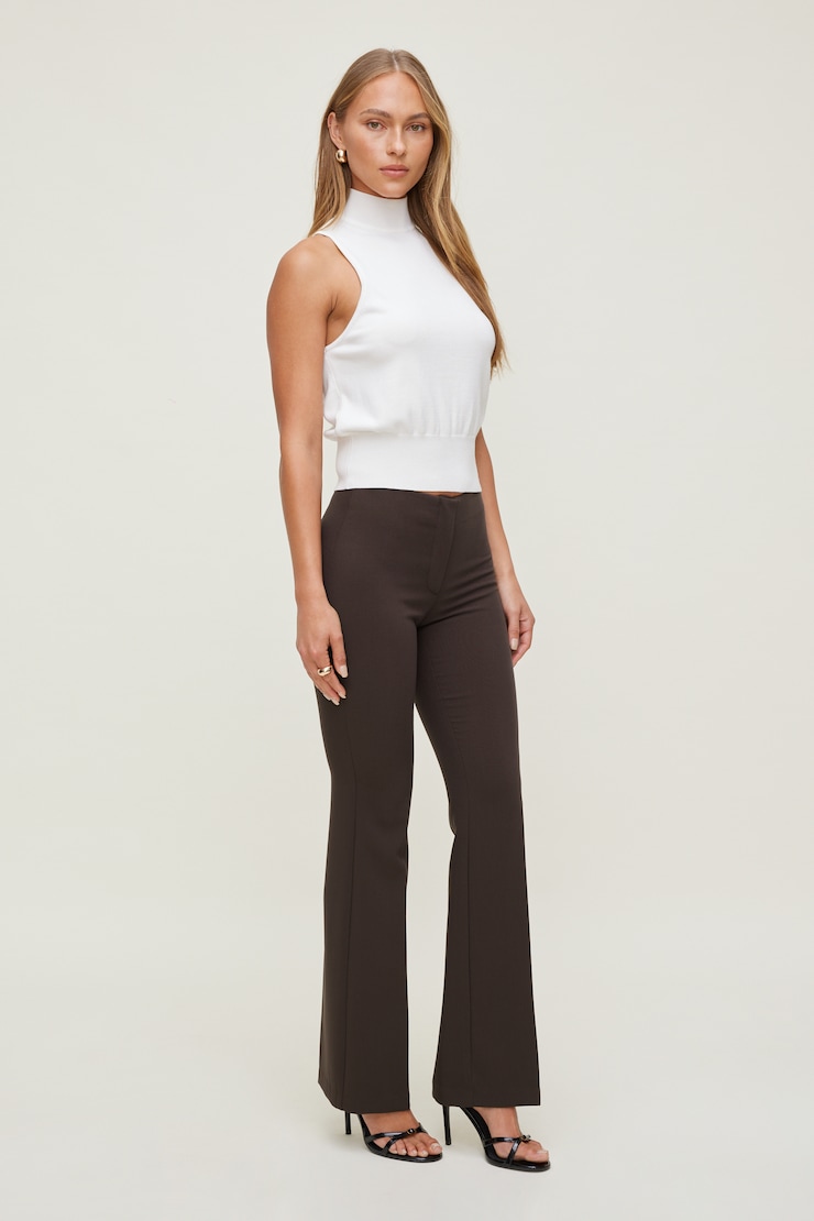 Frankie Tailored Slim Bootcut Pants