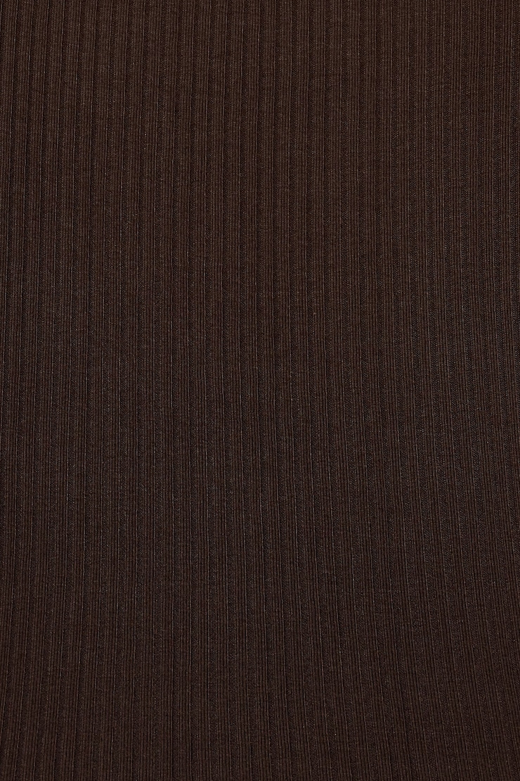 Off Shoulder Snap Front Top, Armadillo Brown, large