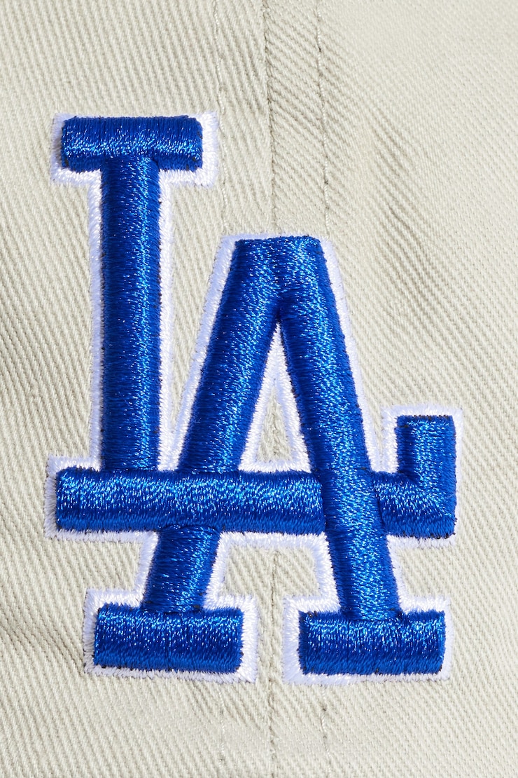 '47 BRAND | Los Angeles Clean Up Cap Light Grey/Royal Blue large