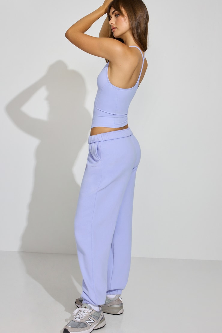Active Y-Back Tank Top, Lavender Lust, large