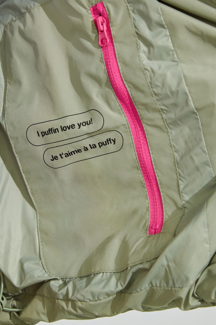 Mini Puff Jacket, Pretty Sage Green, large