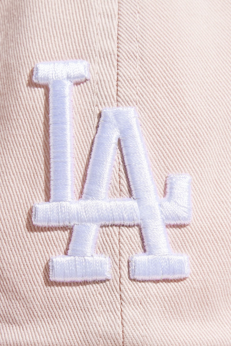 '47 BRAND | Los Angeles Clean Up Cap Chalk Pink / White large