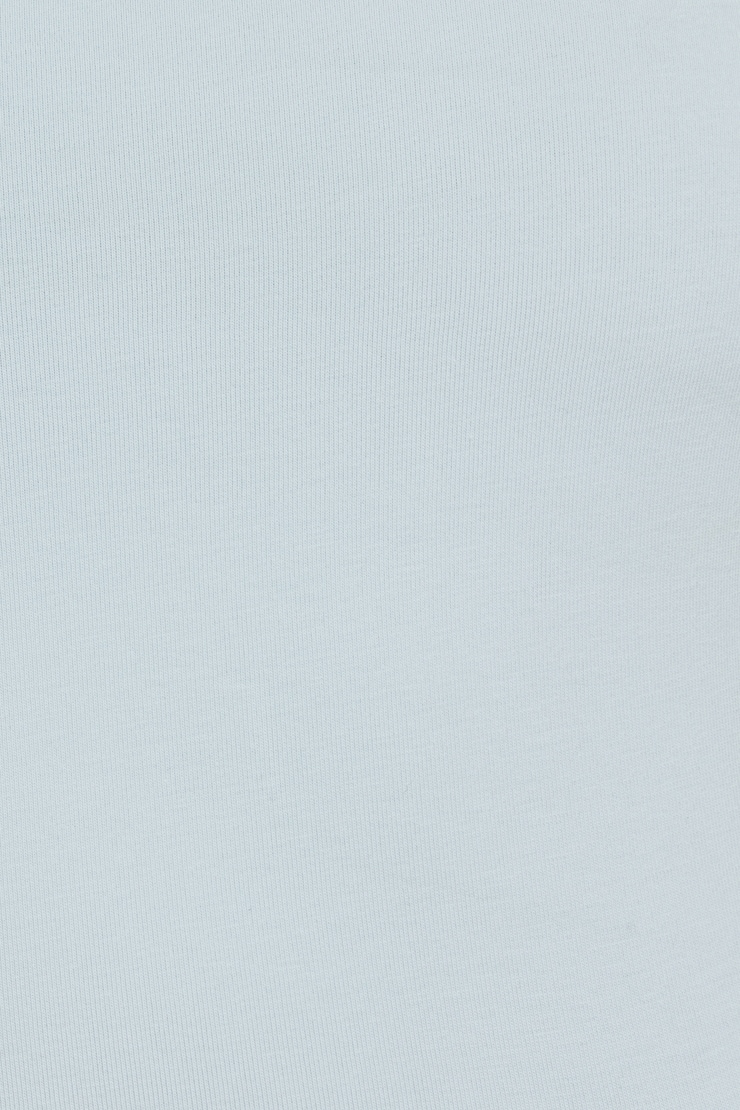 Portia Square Neckline T Shirt, Soft Blue, large