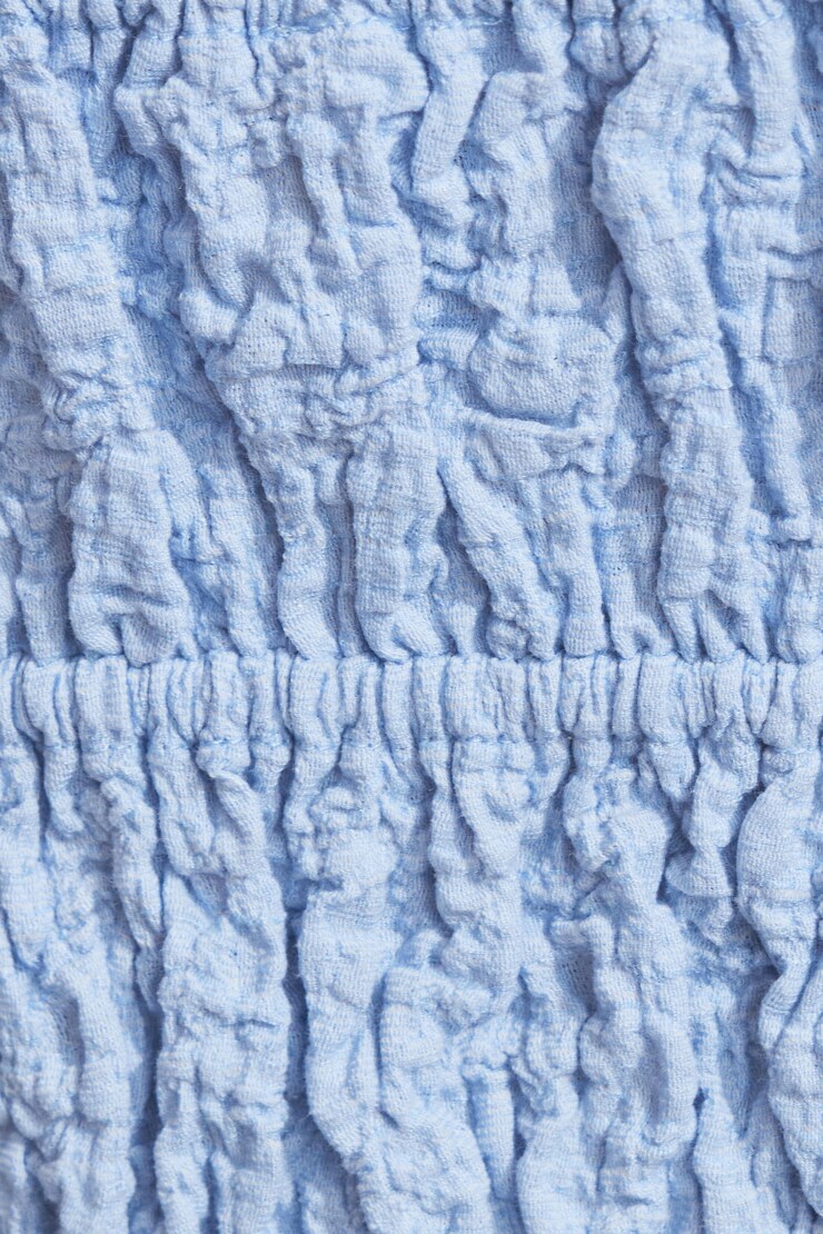 Scrunch Knit Tie Front Cami, Serenity Blue, large