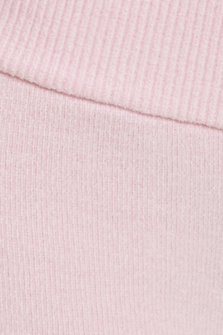 Minishort en chenille à taille basse