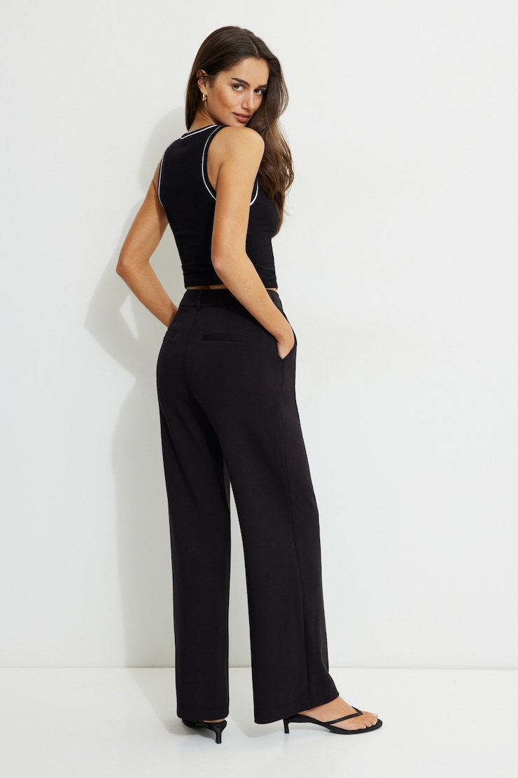Alex Anywear Wide Leg Pants Jet Black large