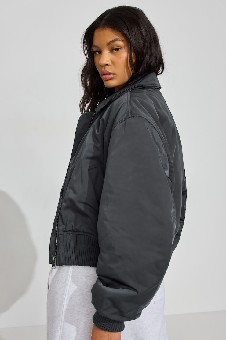 Bomber Jacket, Shadow Blue, large