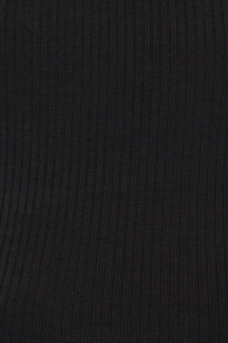 The Ribbed Bungee Cami, Jet Black, large