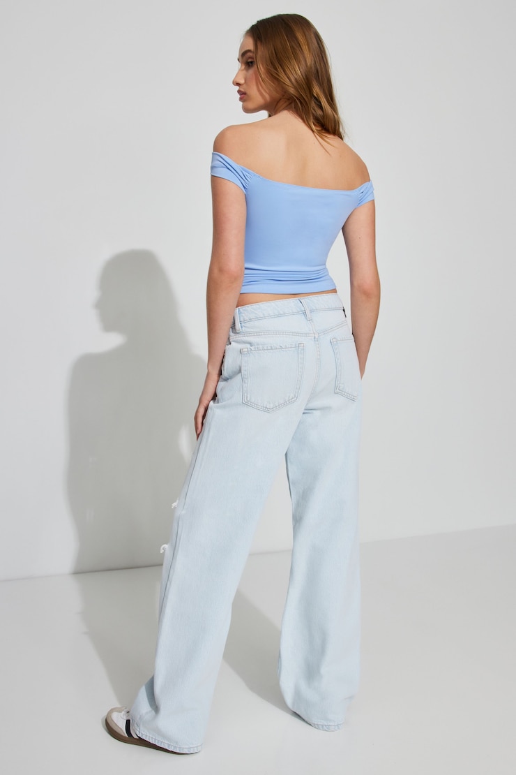 Wide Leg Jean, Bellamy Blue, large