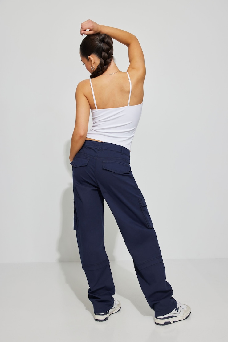 Remi Straight Cargo Pant, Mariana Blue, large