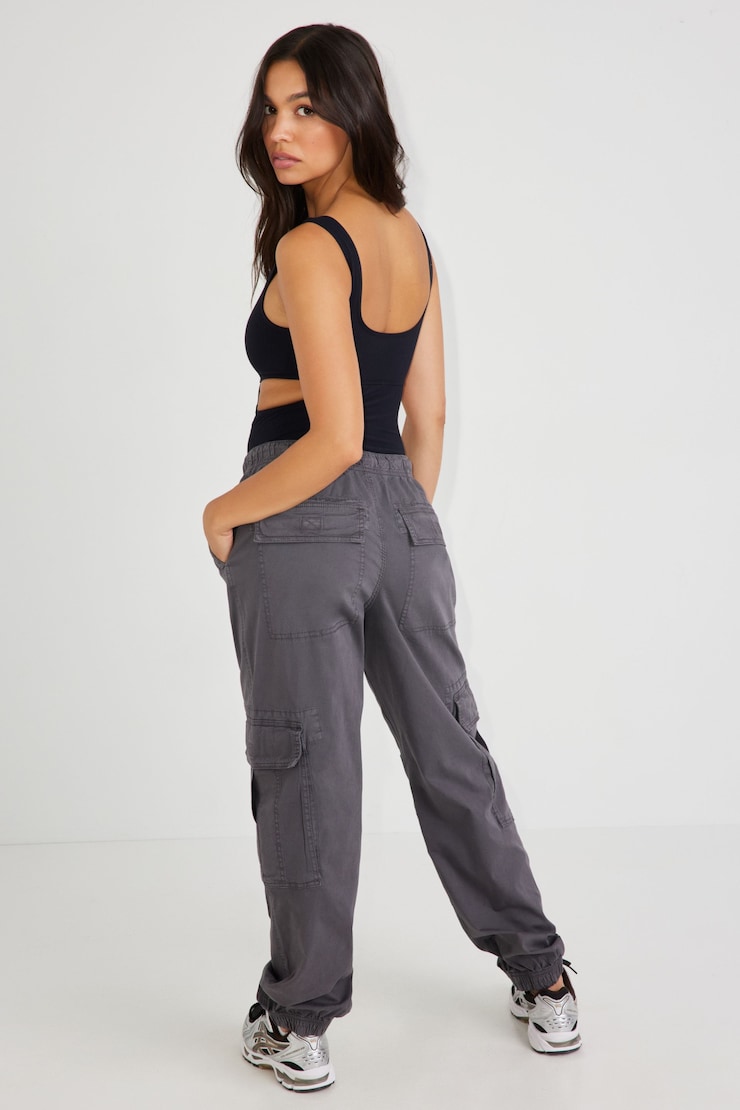 Harlowe Parachute Pant, Forged Iron Grey, large