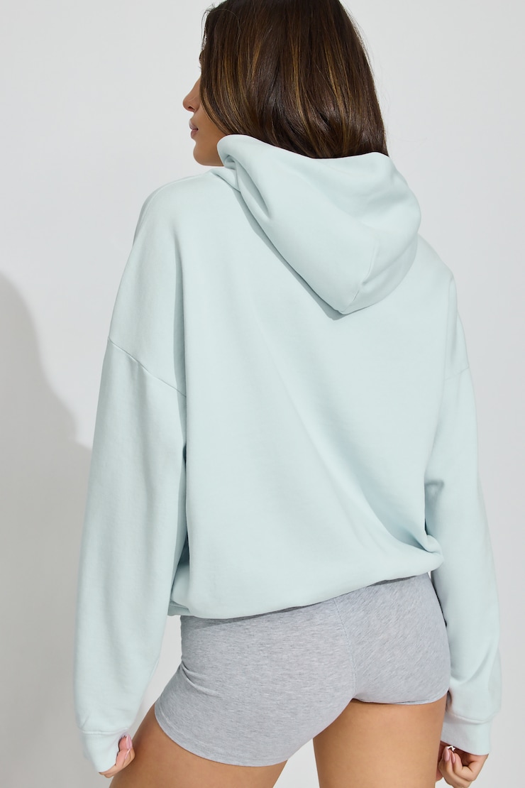 UltraFleece Hoodie, Washed Soft Blue, large
