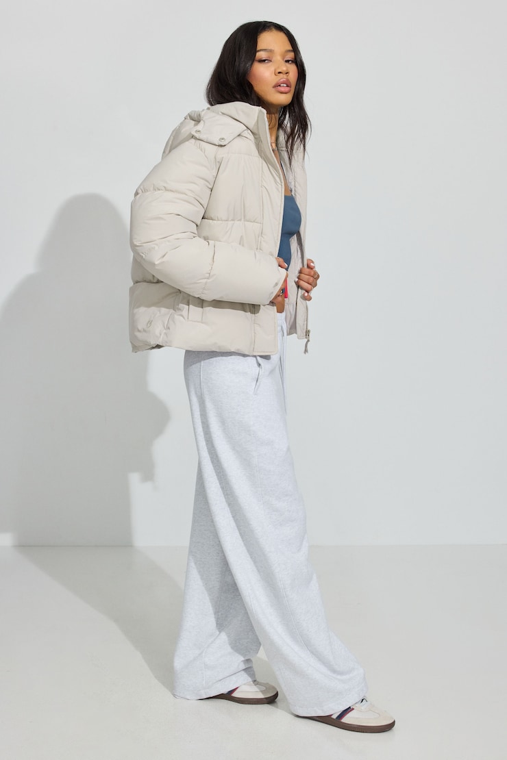 Perfect Puff Jacket, Soft Ivory Off-White, large