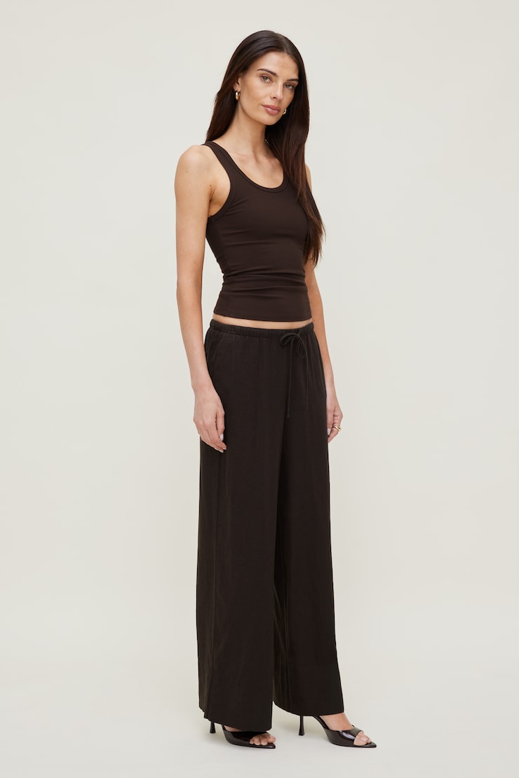 Leo Linen Wide Leg Pants
