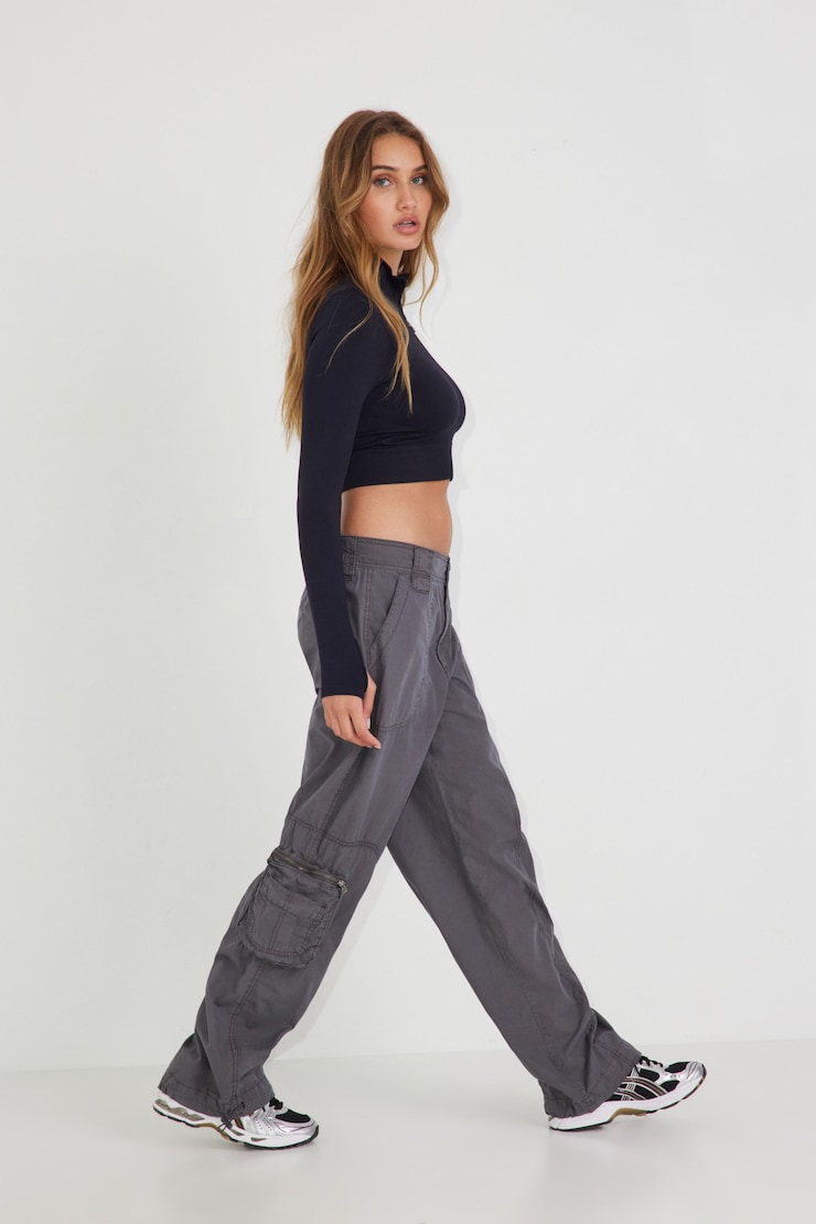 Sawyer Cargo Parachute Pant, Forged Iron Grey, large