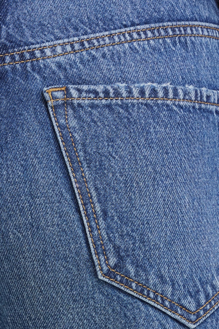 Mika Mid Rise Relaxed Straight Leg Jeans