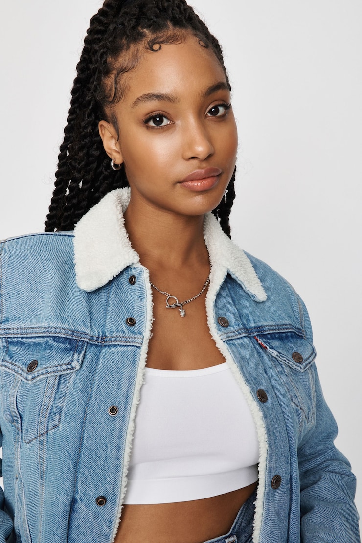 Blouson de camionneur original en sherpa LEVI’S