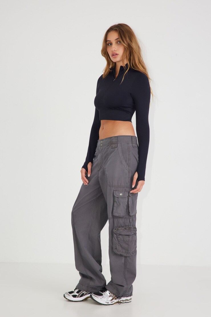 Sawyer Cargo Parachute Pant, Forged Iron Grey, large