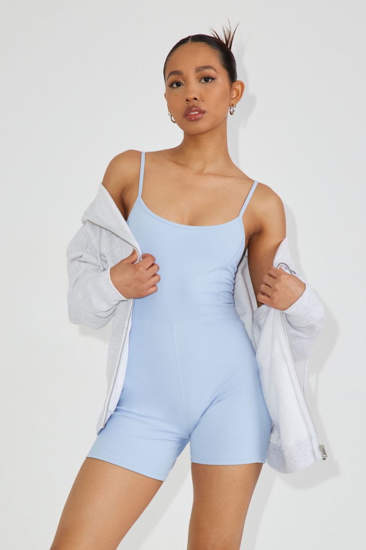 Maia Active Romper, Kentucky Blue, large