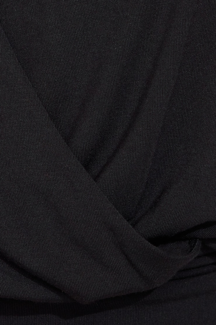 Smooth Surplice Halter Top