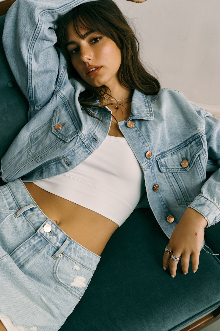 Boyfriend Crop Jacket
