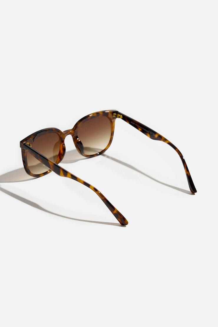 Lunettes de soleil « wayfarer » plates