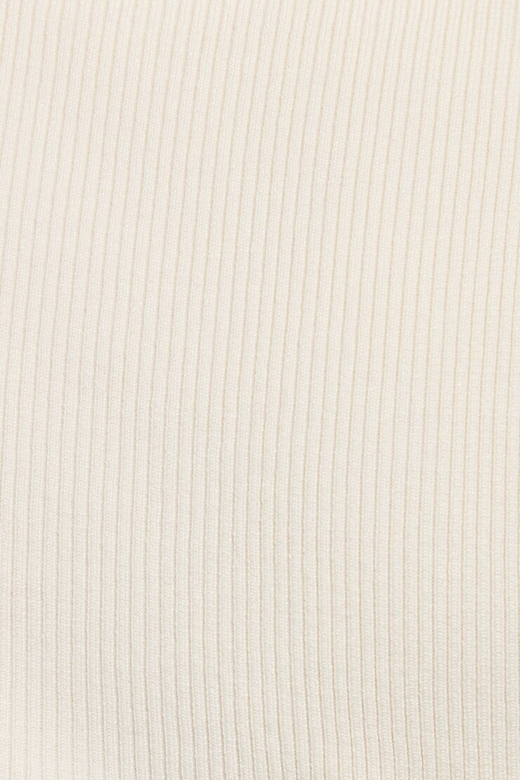 Bare V Neck Vest, Sea Salt Off-White, large