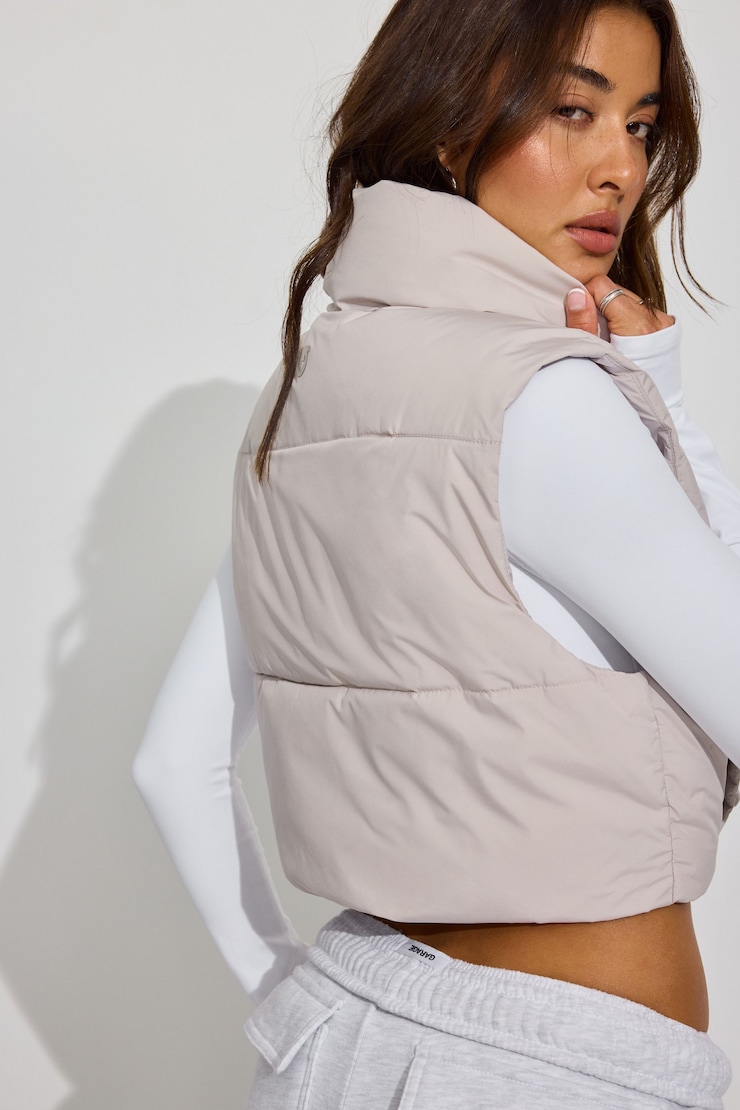 Mini Puff Vest 2.0, Soft Ivory, large