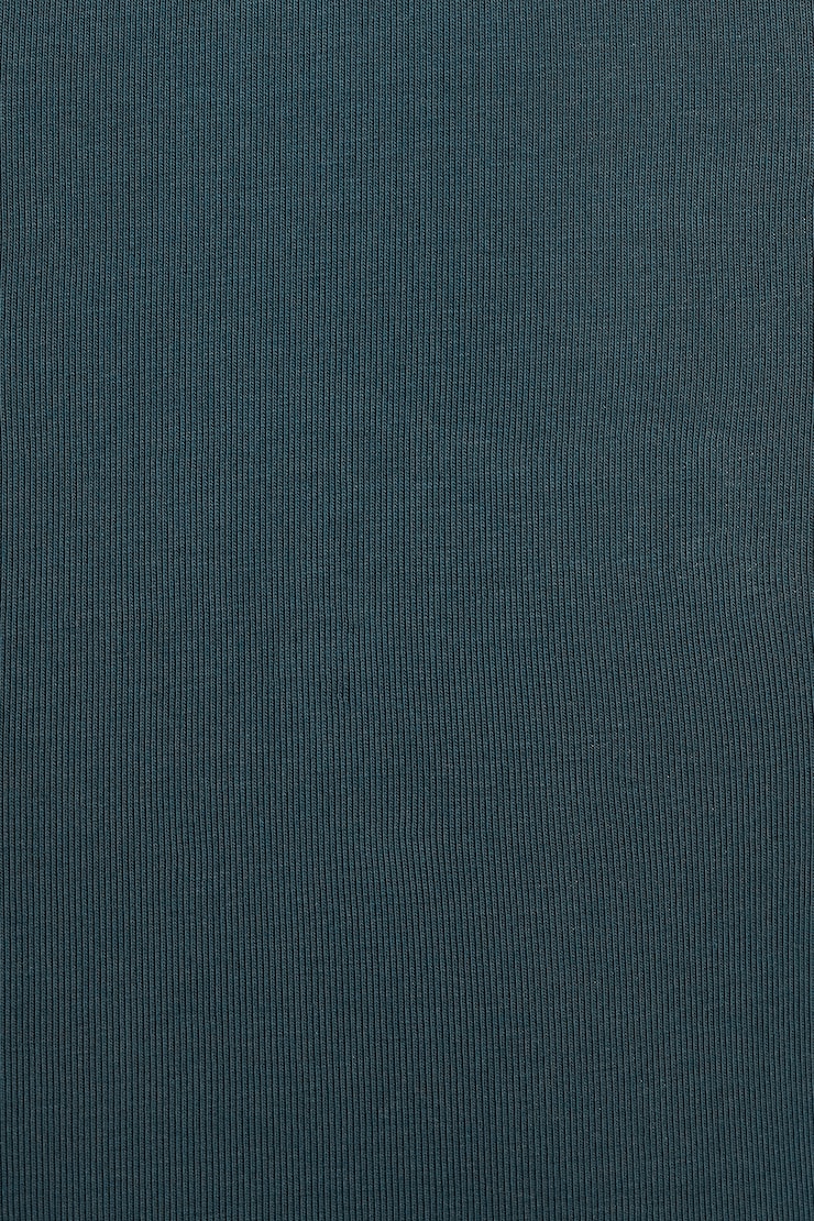 Addison Square Neck Top, True Teal, large