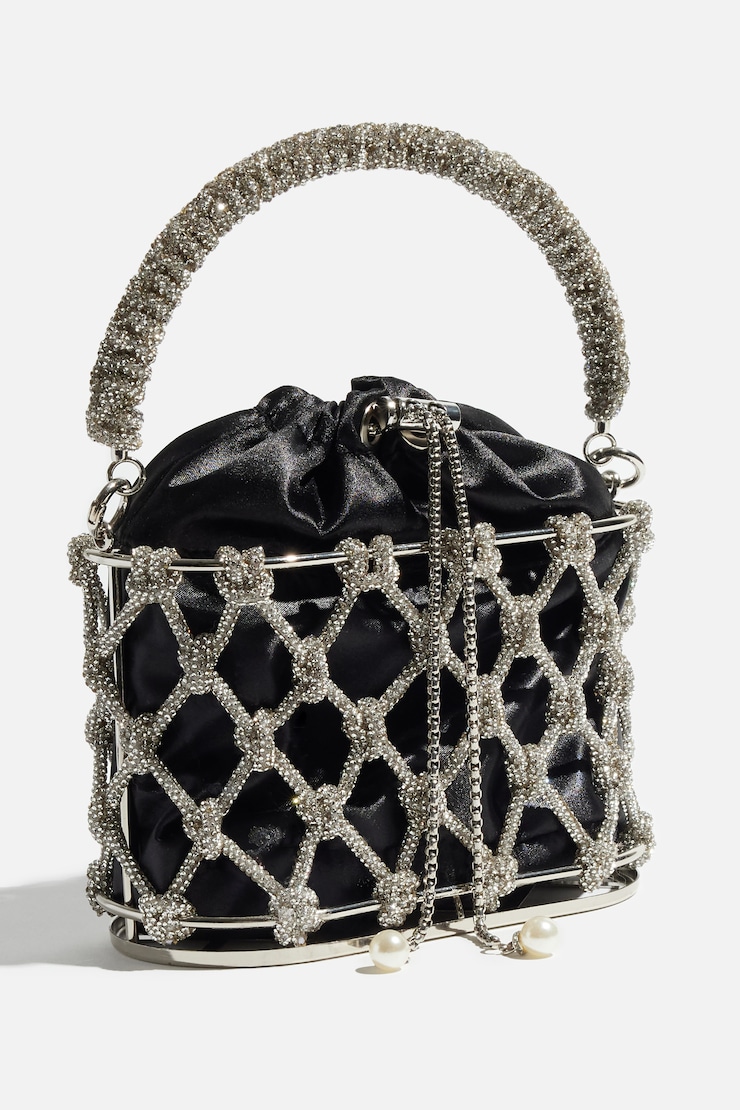 Sac seau en cordes ornées