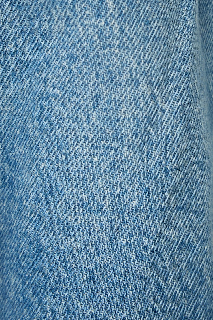 Buttoned Denim Jacket Indigo Medium  large