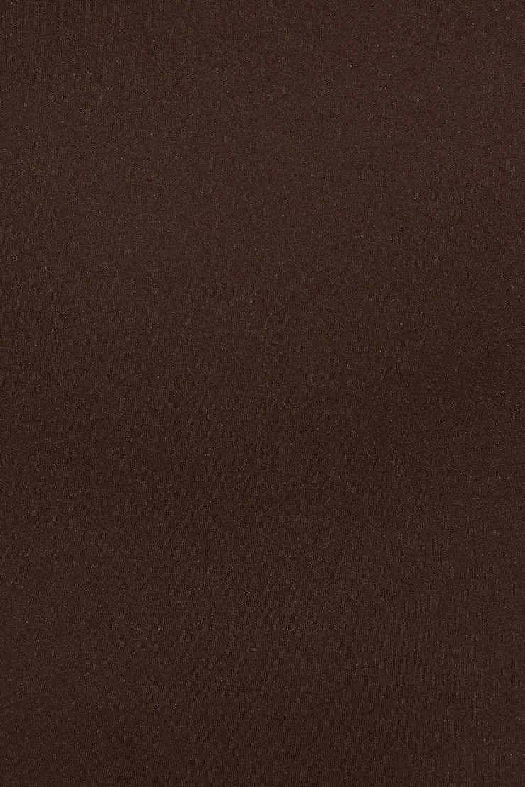 Sleek V-Neck Cami Top, Armadillo Brown, large
