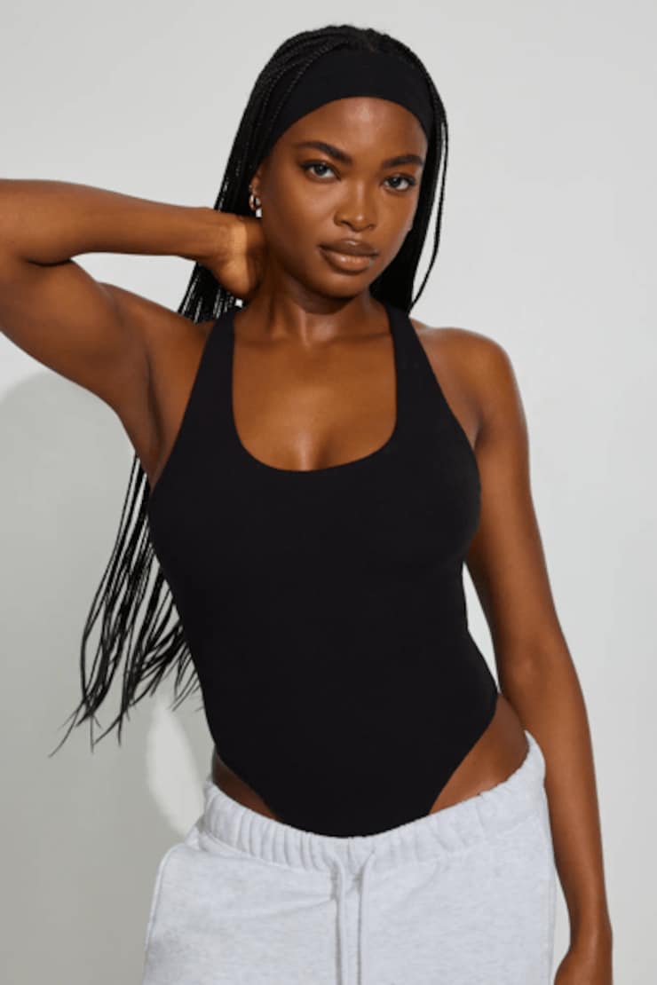 SnatchRib Racerback Bodysuit