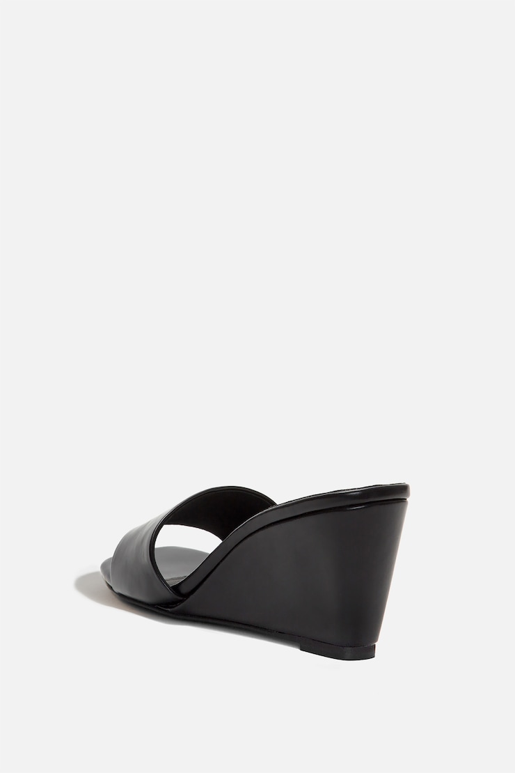 JEFFREY CAMPBELL | Appetit Wedge Heels Black large