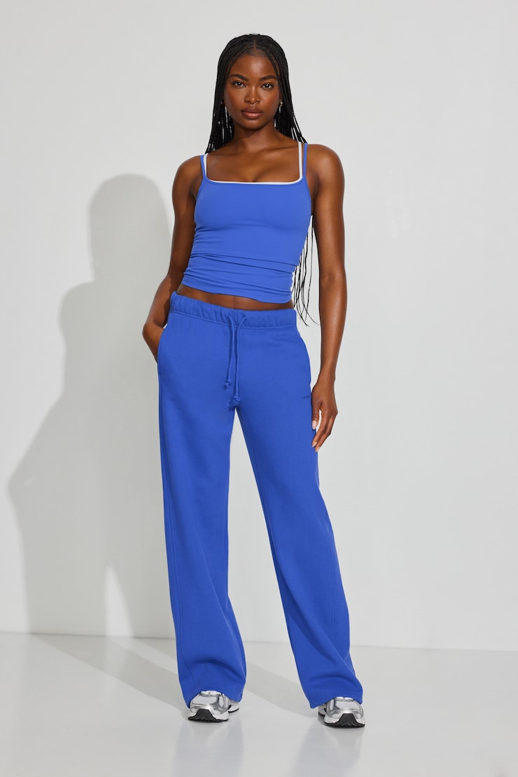 UltraFleece Straight Leg Sweatpants, Electric Blue, large