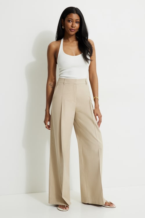 wide leg dress pants Sadie & Sage Celestial Wide Leg Dress Pants