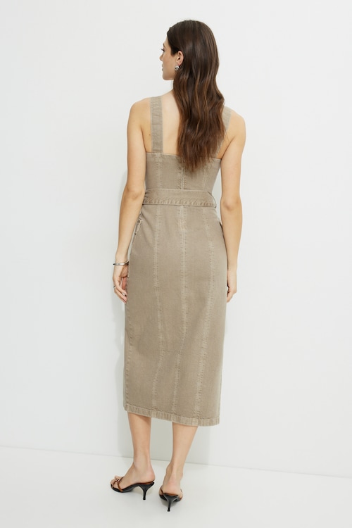 denim safari dress 6 Pocket Safari Dress