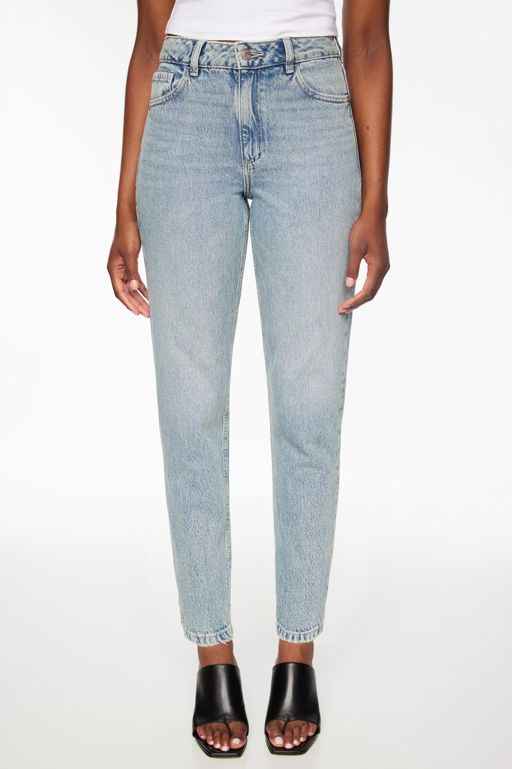 Claudia Mom Jeans Indigo Medium Light  large